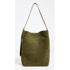 Women's Basic Suede Bucket Tote