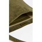 Women's Basic Suede Bucket Tote