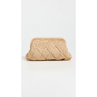 Women's Natural Frame Clutch