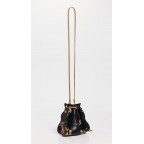 Women's Pleated Wave Clutch
