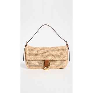 Women's Raffia Natural/Tan Shoulder Bag