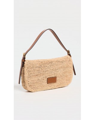 Women's Raffia Natural/Tan Shoulder Bag