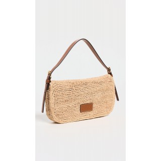 Women's Raffia Natural/Tan Shoulder Bag