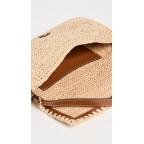 Women's Raffia Natural/Tan Shoulder Bag