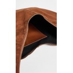 Women's Suede Soft Mahogany Casual Bag