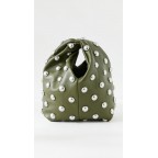 Women's dark green handbag